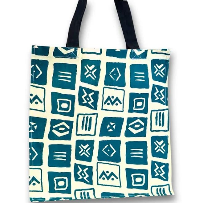 Canvas Durable Top Handle Shoulder Beach Tote Bag
