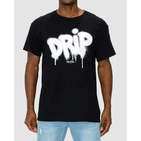 Ring of Fire Men's Drip 3D Graphic Tee