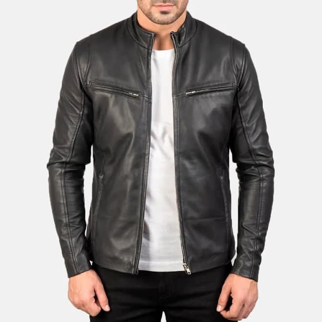 The Jacket Maker Men's Leather Jacket