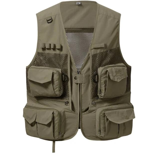 Bassdash Unisex Utility Fishing Vest