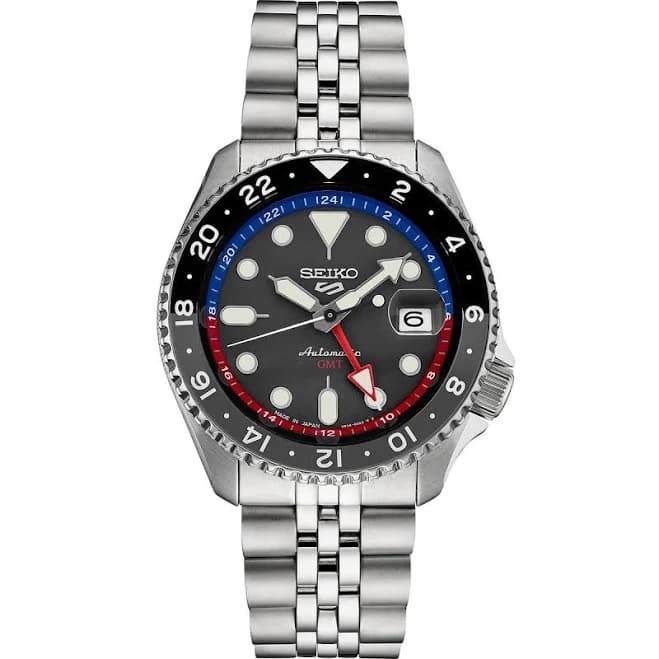 Seiko Men's 5 Sports SSK019 Automatic GMT Watch