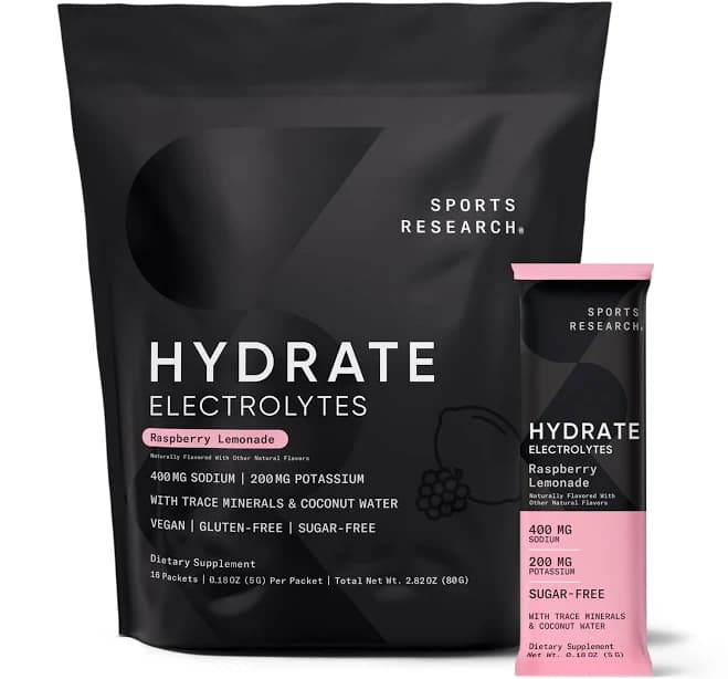 Sports Research Hydrate Electrolytes