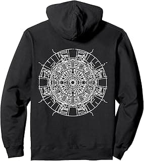 CERN Large Hadron Collider Illustration Pullover Hoodie