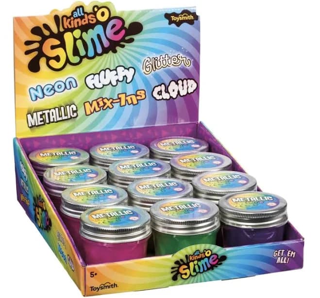 Toysmith Metallic Slime Purple
