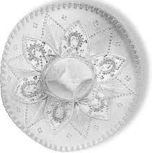 Authentic Mariachi Charro Sombrero - Traditional Mexican Hat with Unique Embroidery,