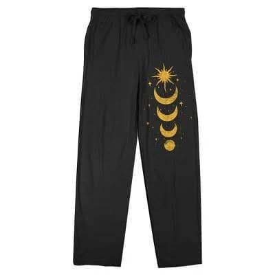 Bioworld Women's Sun Moon & Stars Pajama Pants
