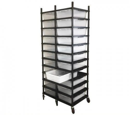 V-35 Tub Breeding Rack 11 Levels, 22 Tubs