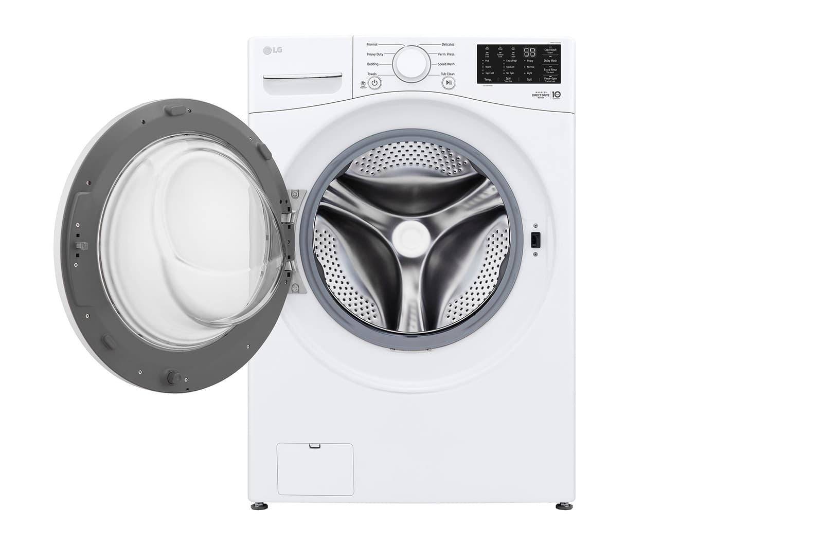 5.8 cu.ft Mega Capacity Front Load Washer with 6Motion™ Technology | LG CA