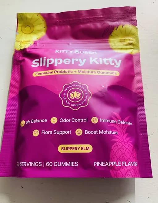 Women's Probiotic & Slippery Elm Gummies - Pineapple Flavor, Ph