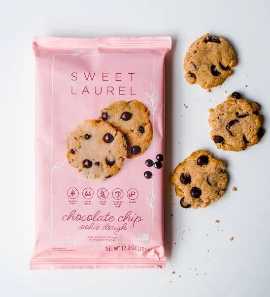 Sweet Laurel Vegan Chocolate Chip Cookie Dough Pack of 2