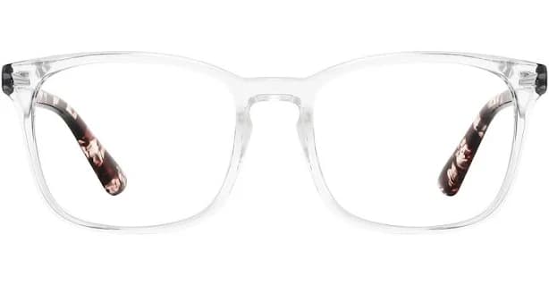 Bassett Square - Clear/Marbled Temples