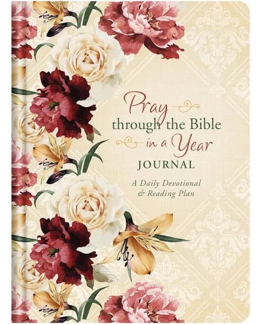 Pray Through the Bible in a Year Journal: A Daily Devotional and Reading Plan