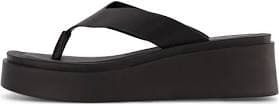 Cushionaire Women's Pippin Platform Thong Sandal with + Memory Foam