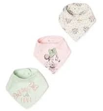 Minnie Mouse Baby Girls Bibs