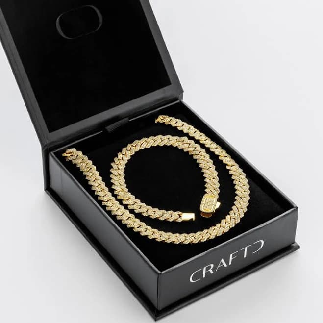Prong Link Iced Cuban Gift Set