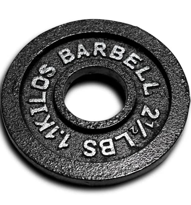 Cap Barbell Olympic Cast Iron Weight Plate