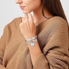 Amazon.com: Lancardo Womens Charm Bracelet Watch: Gold Silver Tone Chain Watch Case Premium Quartz Wristwatch Dress Party Mothers Day Valentines Day : Clothing, Shoes & Jewelry