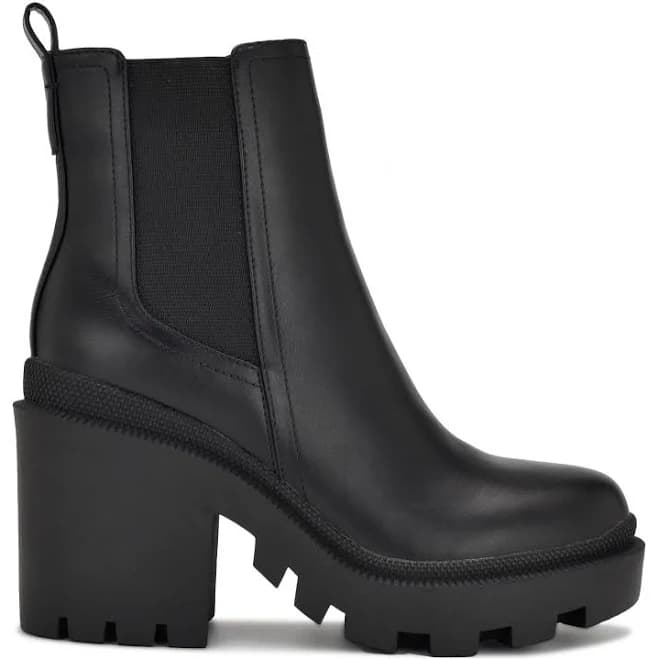 Nine West Women's Forme Chelsea Lug Sole Booties