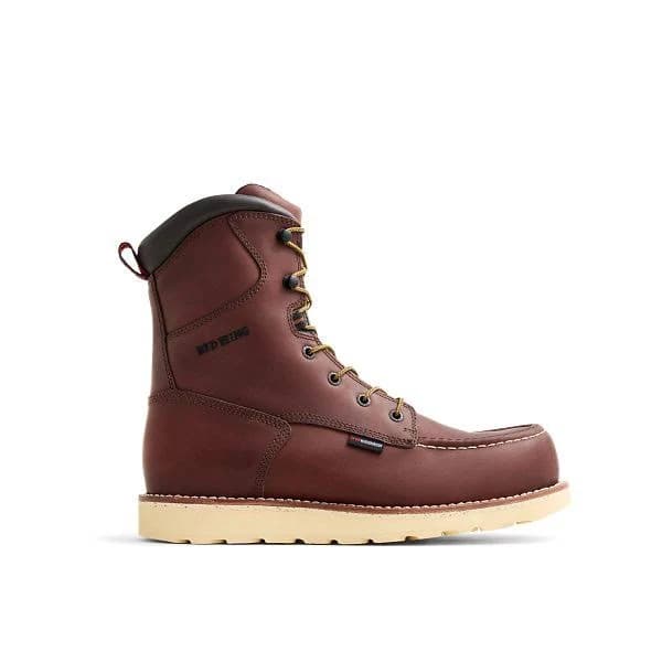 Red Wing Men's Traction Tred 8-Inch Moc Toe Waterproof Work Boots