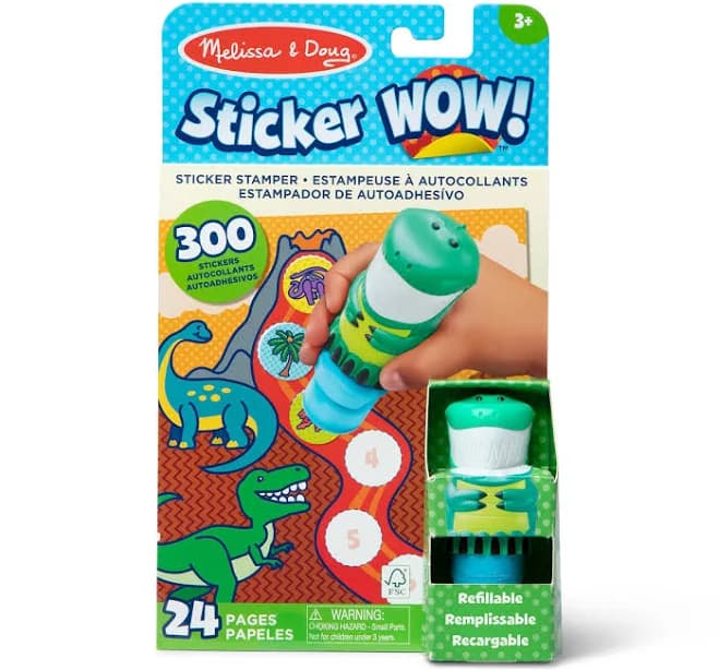 Melissa & Doug Dinosaur Sticker Wow! Activity Pad