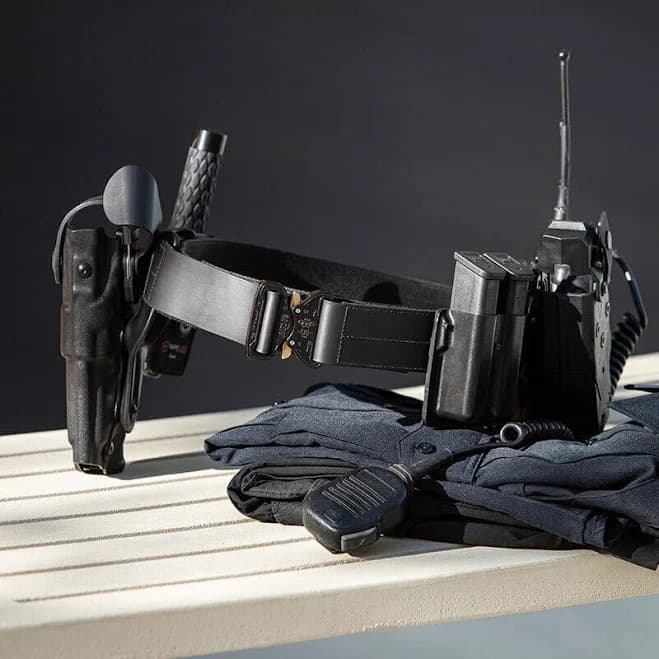 Safe Life Defense Leather Duty Belt