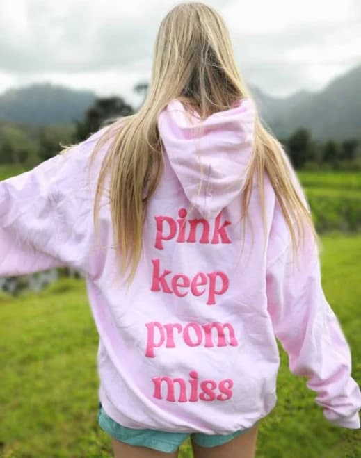 Isle of View Pink Hoodie