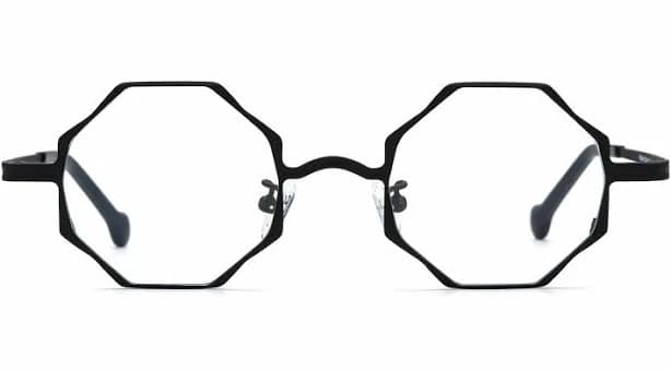Marissa Geometric Prescription Eyeglasses for Women, Black