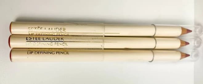 3 x Estee Lauder Lip Defining Pencil White Cover * Tawny