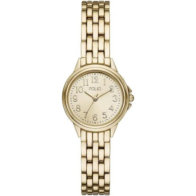 Women's Three-Hand Two-Tone Alloy Watch Gift Set