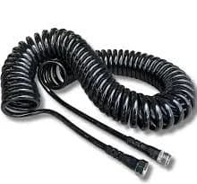 The Small Space Coil Hose 3/8" (300 Series) - 50 Foot / Black