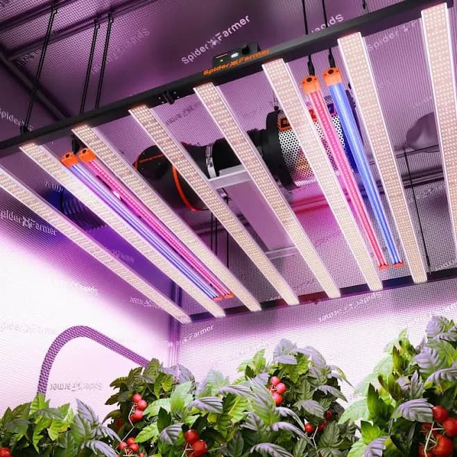 Spider Farmer UV60 & IR30 LED Grow Light Bars Set
