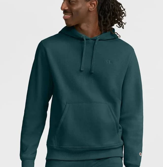 Champion Powerblend Hoodie with C Logo