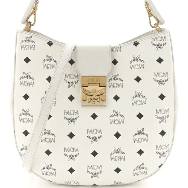 MCM Visetos Patricia Hobo White