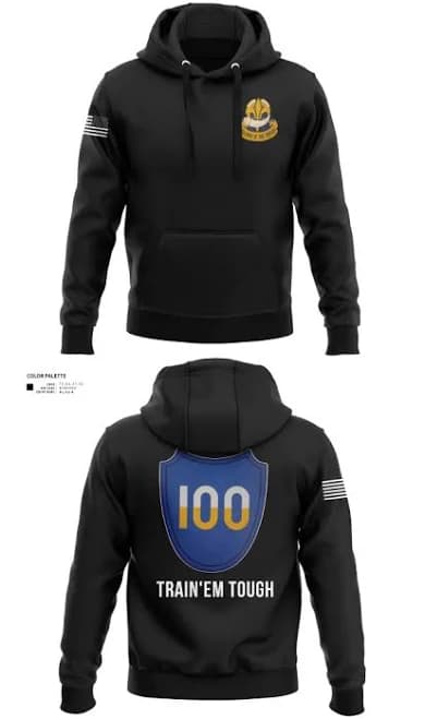 100th Training Division Men's Hoodie