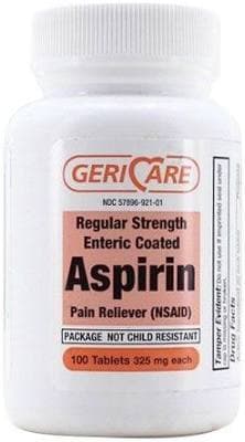 Aspirin 325mg Enteric Coated Tablets
