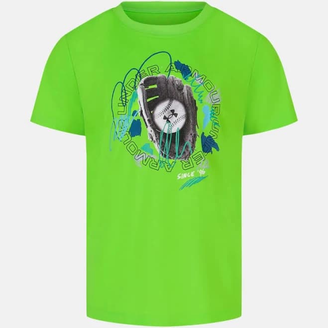 Under Armour Boy's Tech Curve Ball T-Shirt