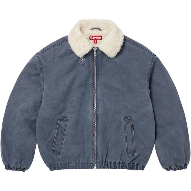 Supreme FW25 Faux Sherling Bomber Jacket