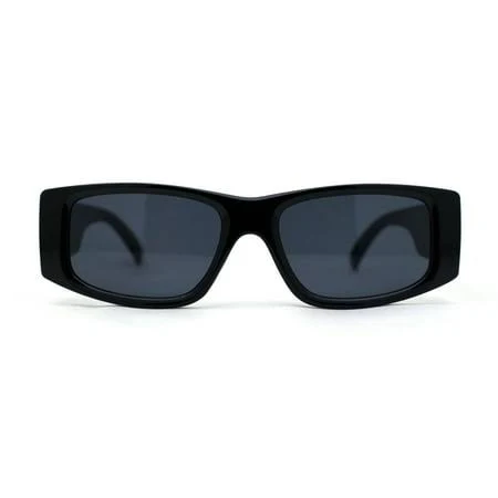 Women's Mod Narrow Rectangle Plastic Sunglasses