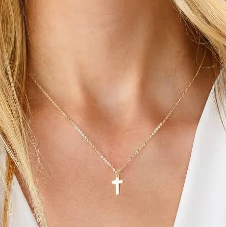 Dainty Cross Necklace
