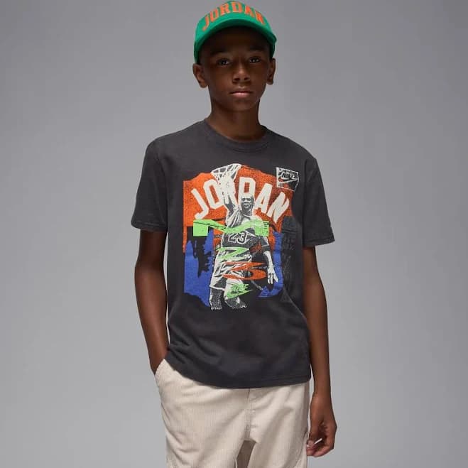 Jordan Boys' Throwback Slam T-Shirt