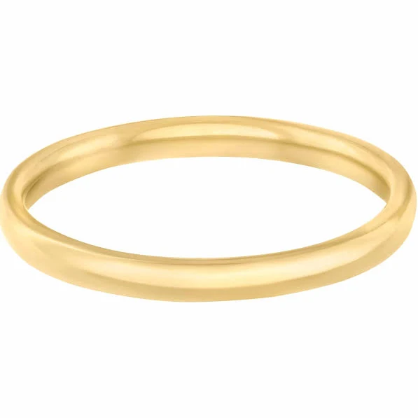 BOHOMOON Amelia Plain Band Ring Waterproof & Tarnish Free Stainless Steel