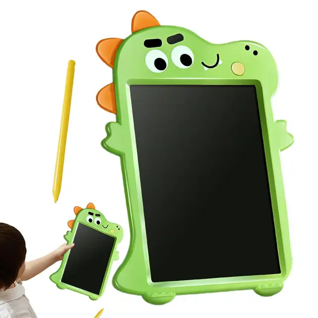 Dinosaur Drawing Pad Portable Erasable Doodle Board 10 Inches Funny LCD Memo Board Multifunctional Drawing Practice Pad For Home - AliExpress