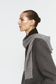 FITTED COAT WITH MANTECO WOOL ZW COLLECTION LIMITED EDITION - Dark gray | ZARA United States