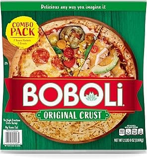 Boboli 12 Inch Twin Pack Pizza Crust, 2 count, 38 oz