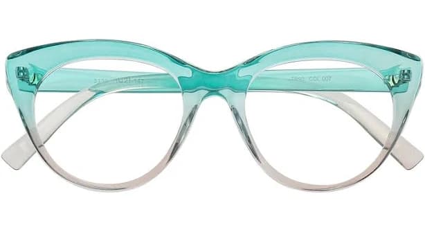 Cat Eye Rainbow/Multicolor Eyeglasses