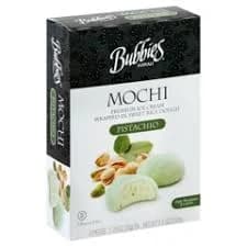 Bubbies Mochi, Pistachio, 6 - 1.25 oz (35 g) pieces [7.5 oz (210 g)]