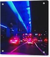 Blue Snake And Red Eyes Monsters Canvas Print by C C - Mobile Prints