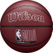 Wilson NBA Forge Plus Indoor/Outdoor Basketball, Size 28.5, Maroon