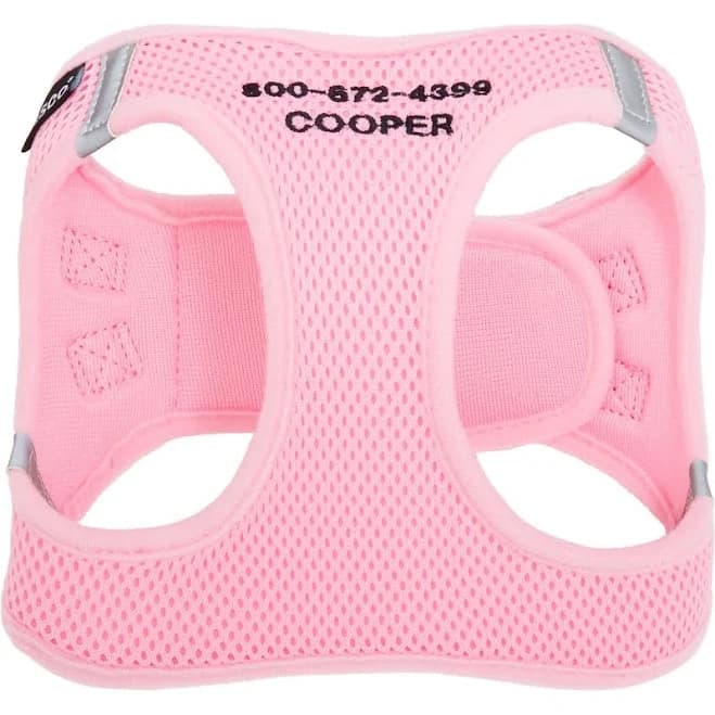 Frisco Small Breed Soft Vest Step in Personalized Back Clip Dog Harness