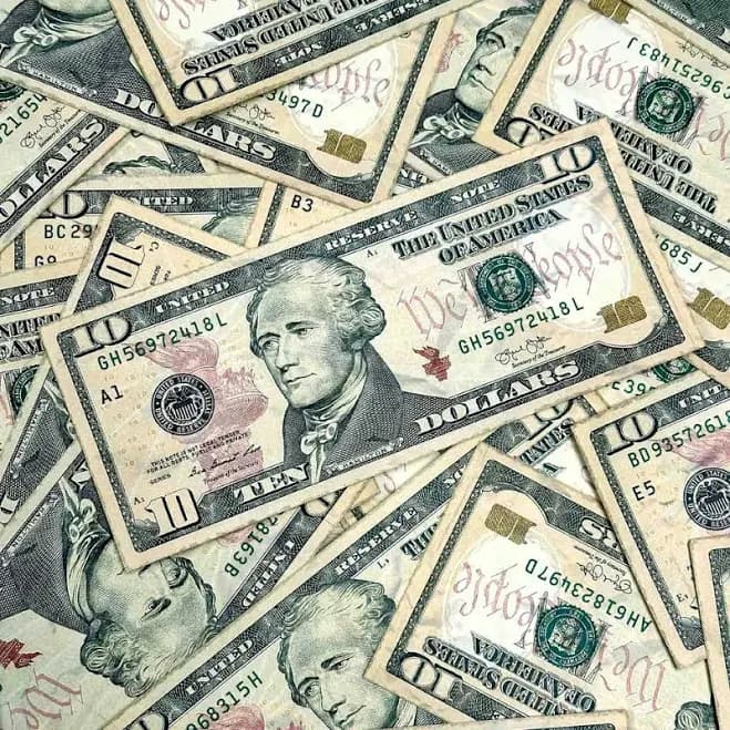 (CLOSE-UP/PRO Style) $10.00 Single Prop Bill (Front Side Only) - Realistic Fake Money